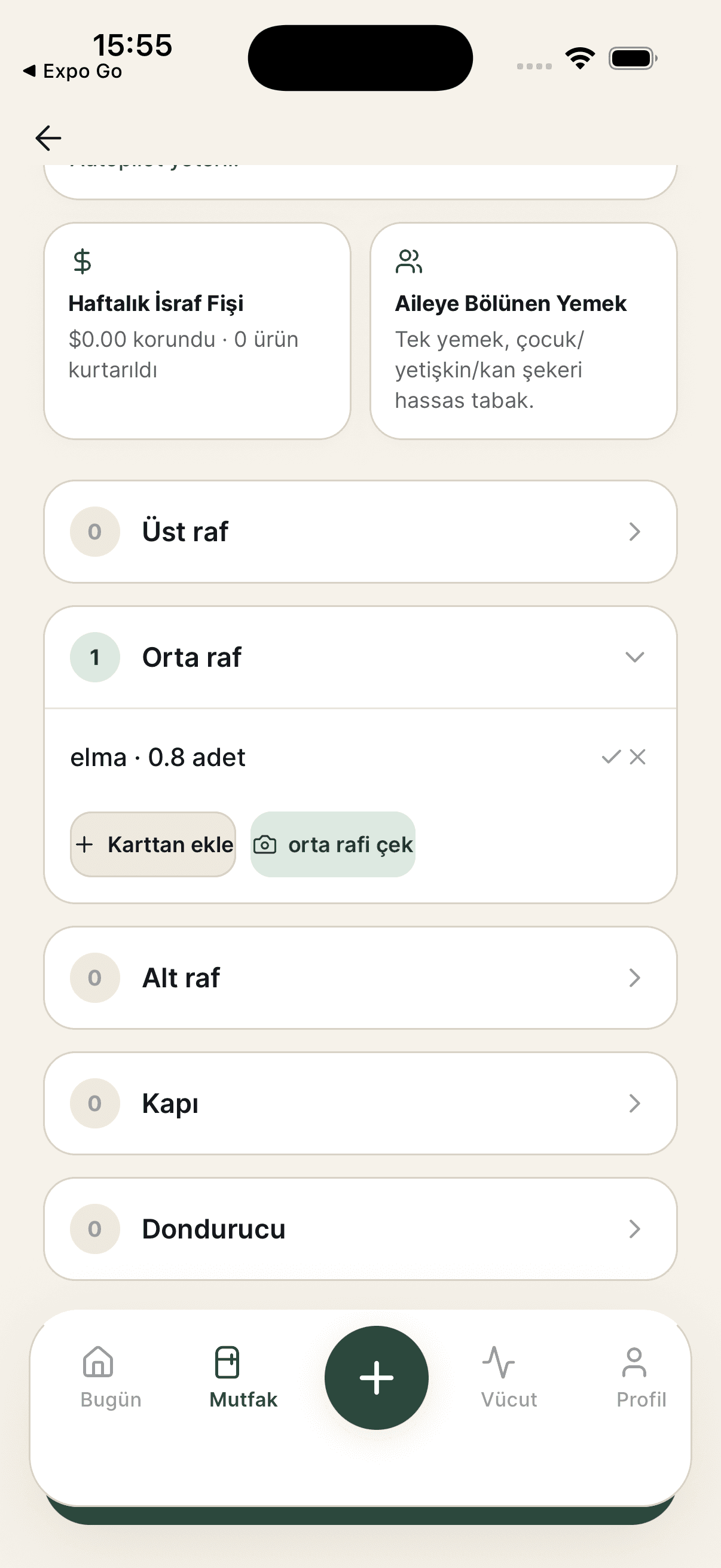 Mutfak hafızası
